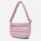 Dude & Bestie Puff Crossbody Bag in Baby Pink