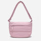 Dude & Bestie Puff Crossbody Bag in Baby Pink