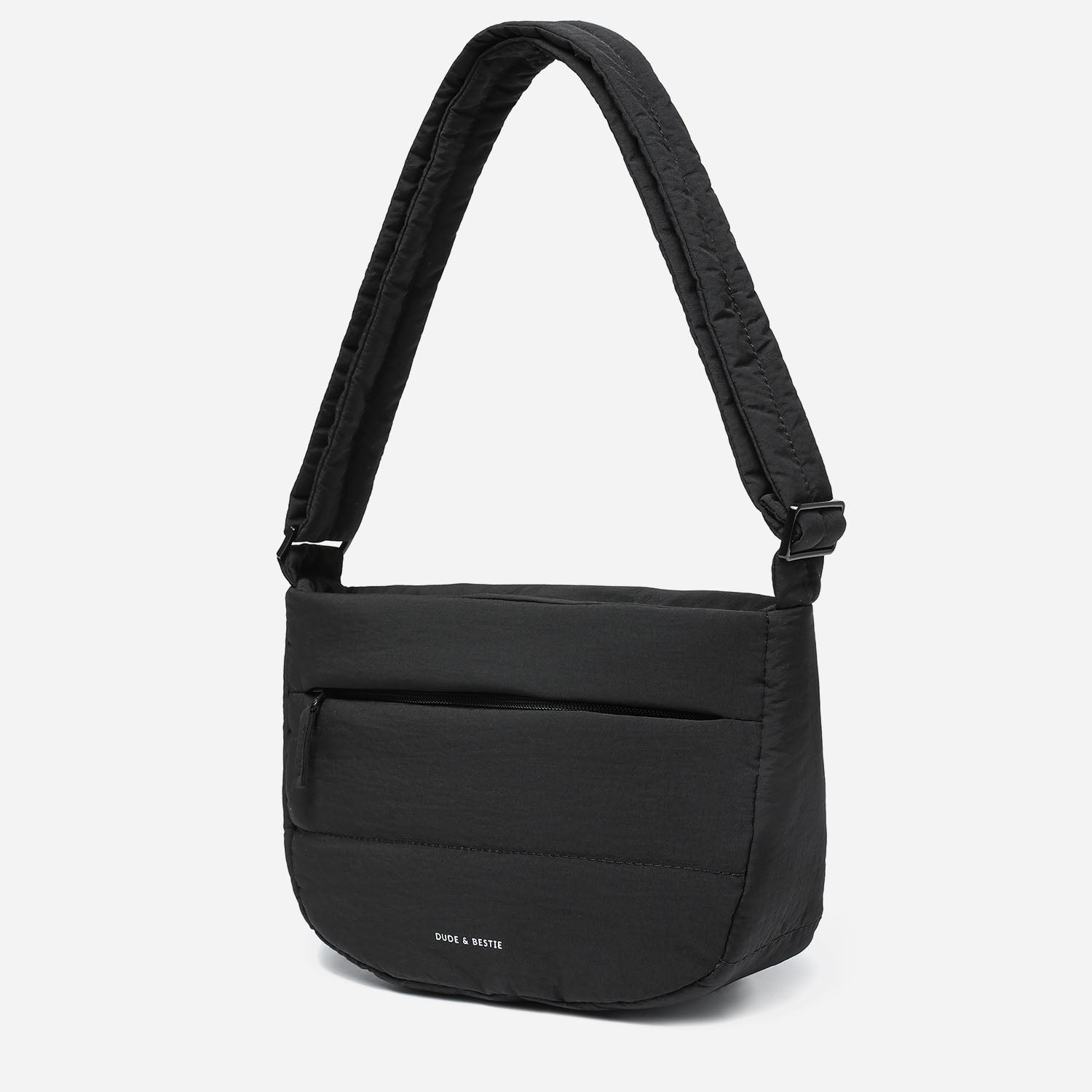 Dude & Bestie - Puff Crossbody Bag (Black)