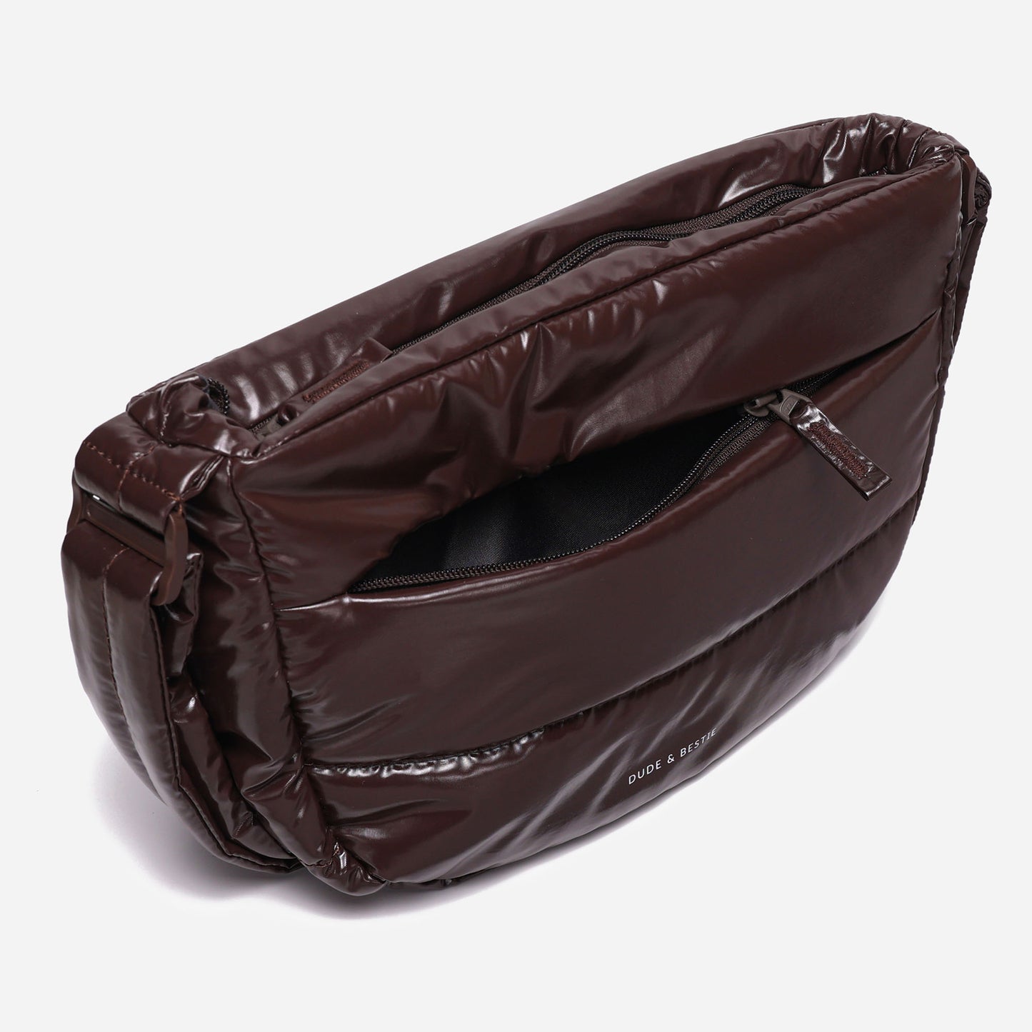Puff Crossbody Bag Polish Series (Brown)
