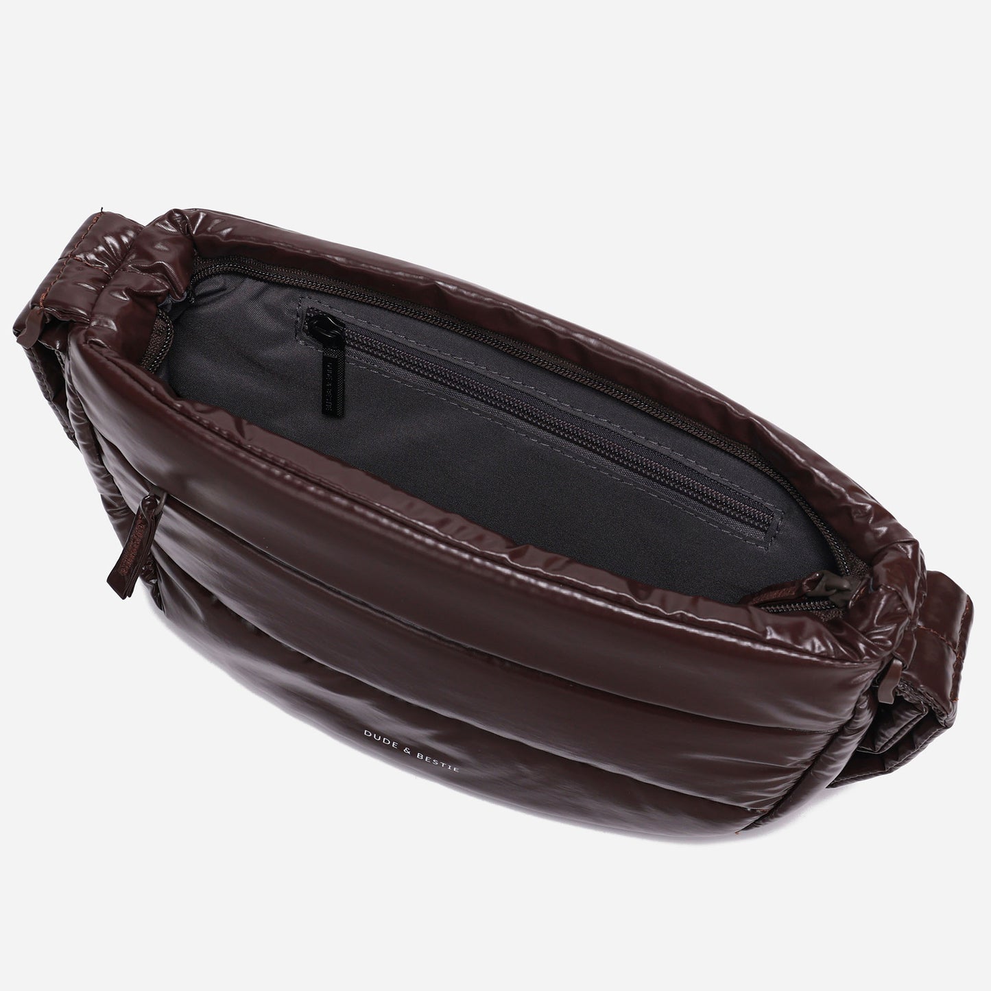 Puff Crossbody Bag Polish Series (Brown)