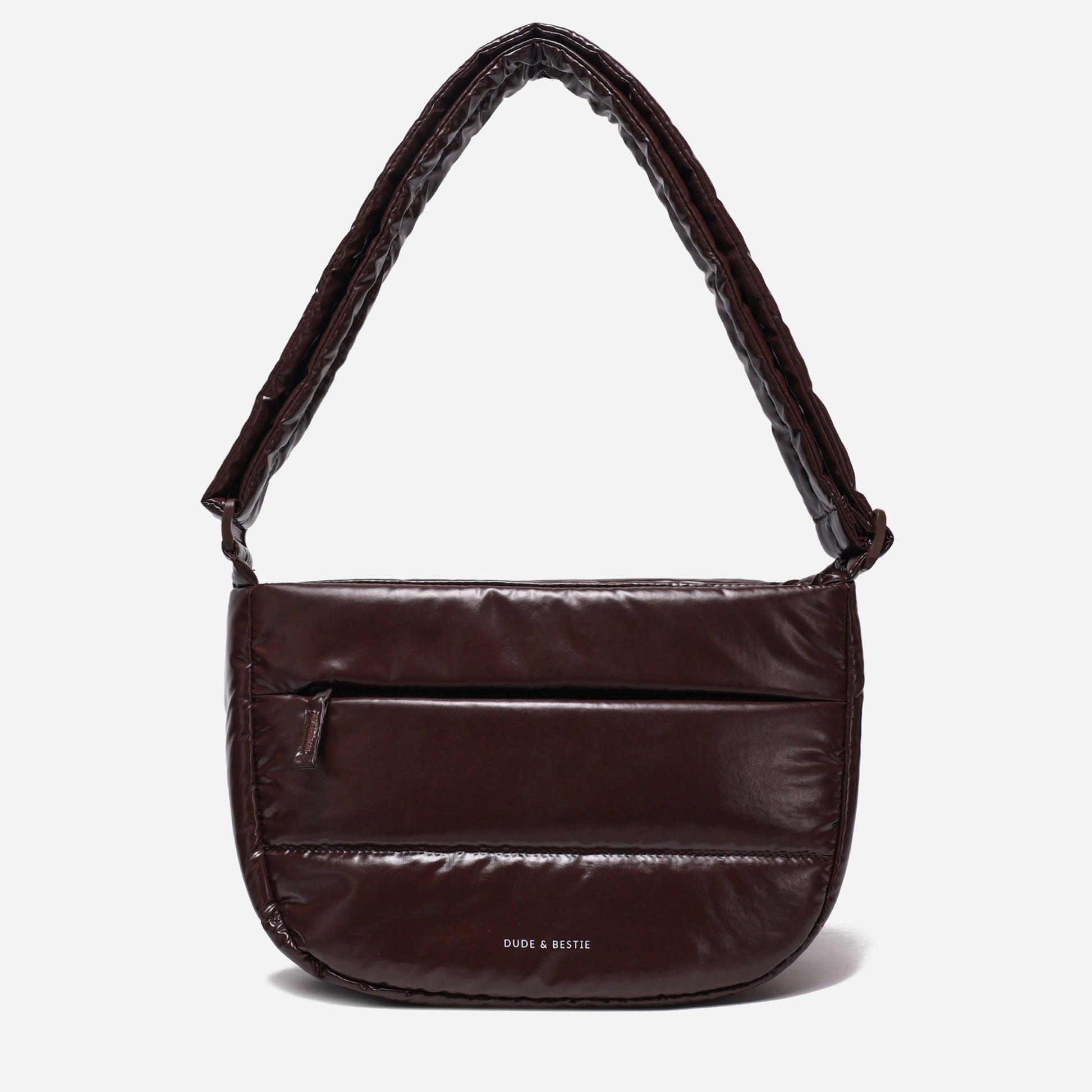 Puff Crossbody Bag Polish Series (Brown)