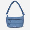 Puff Crossbody Bag Corduroy (Retro Blue)