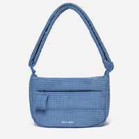 Puff Crossbody Bag Corduroy (Retro Blue)