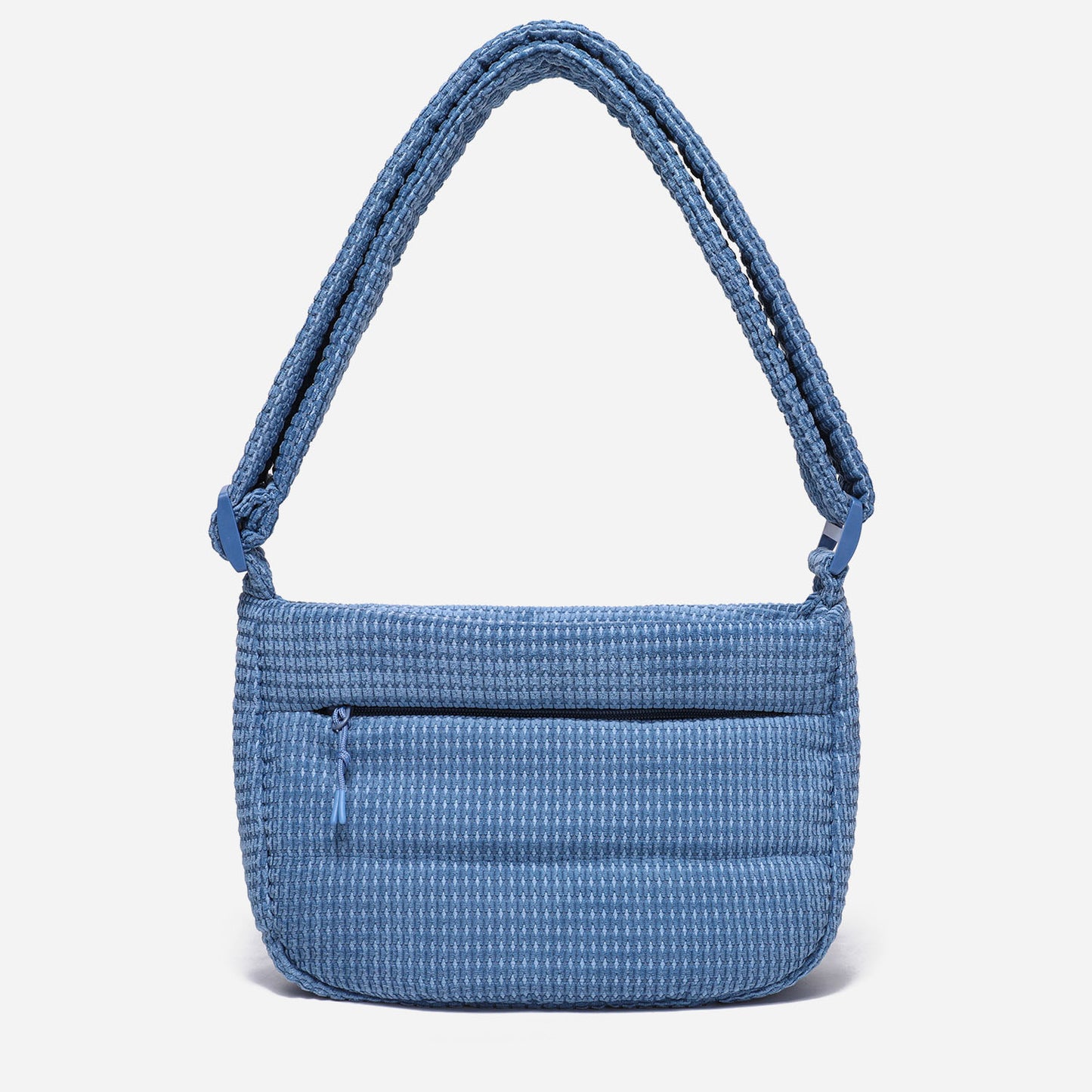 Puff Crossbody Bag Corduroy (Retro Blue)