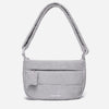 Puff Crossbody Bag Corduroy (Dove Gray)