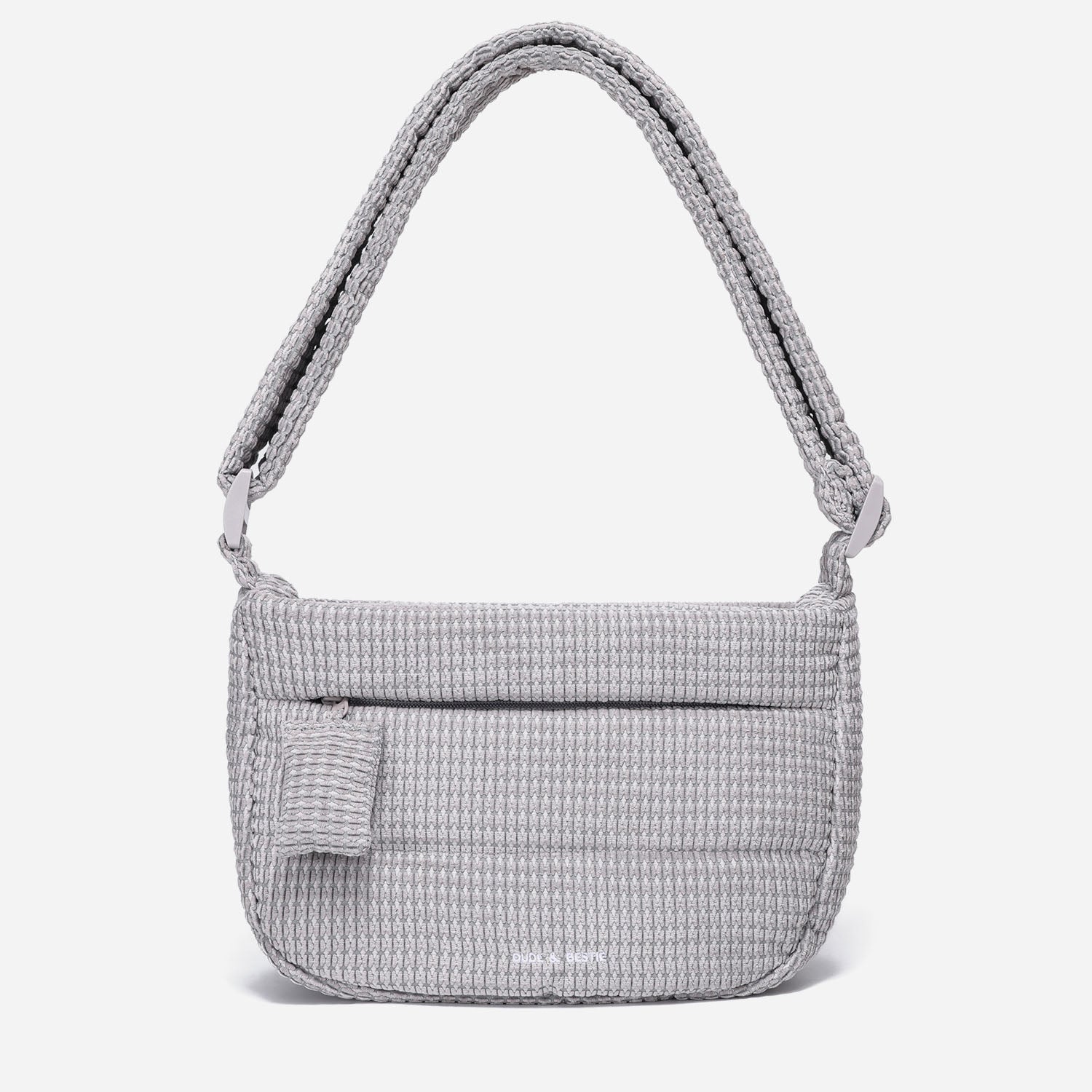 Puff Crossbody Bag Corduroy (Dove Gray)