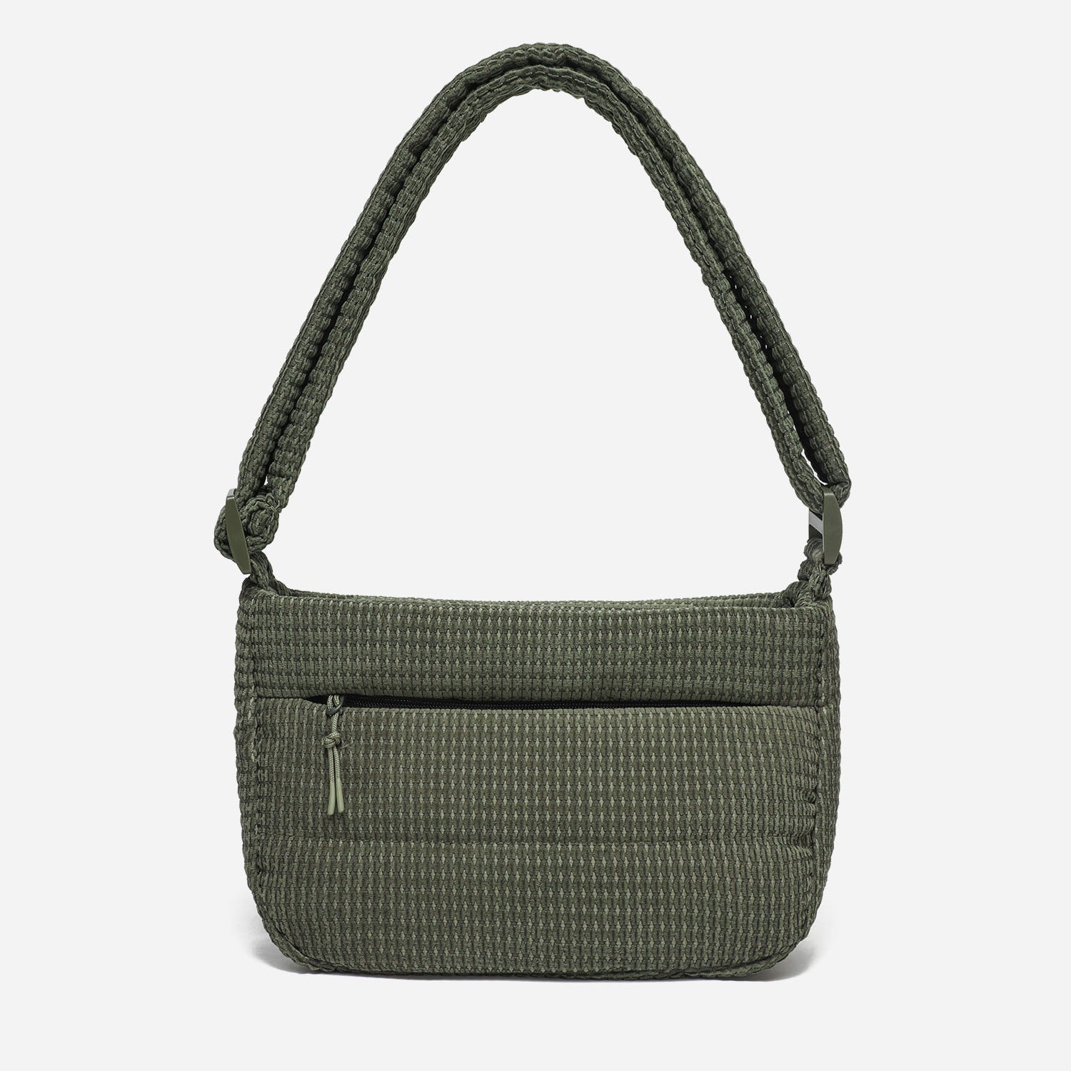 Puff Crossbody Bag Corduroy (Moss Green)