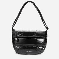 Puff Crossbody Bag Polish Series (Glossy Black)