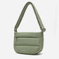 Dude & Bestie Puff Crossbody Bag in Khaki Green