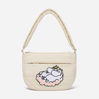 Puff Crossbody Bag - Pinkoi x Moomin Limited Edition Crossbody Bags (Moomintroll)