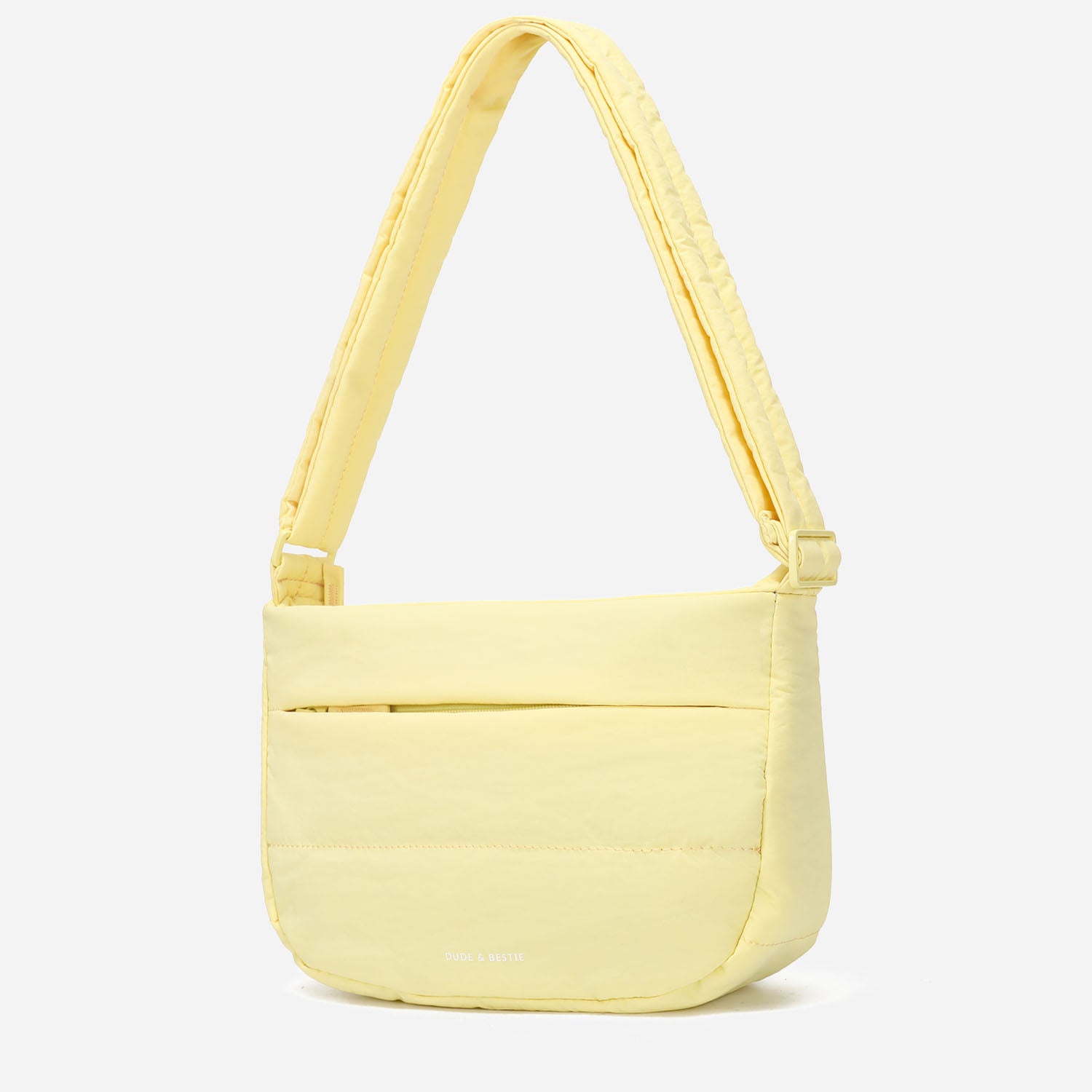 Dude & Bestie - Puff Crossbody Bag (Pale Yellow)