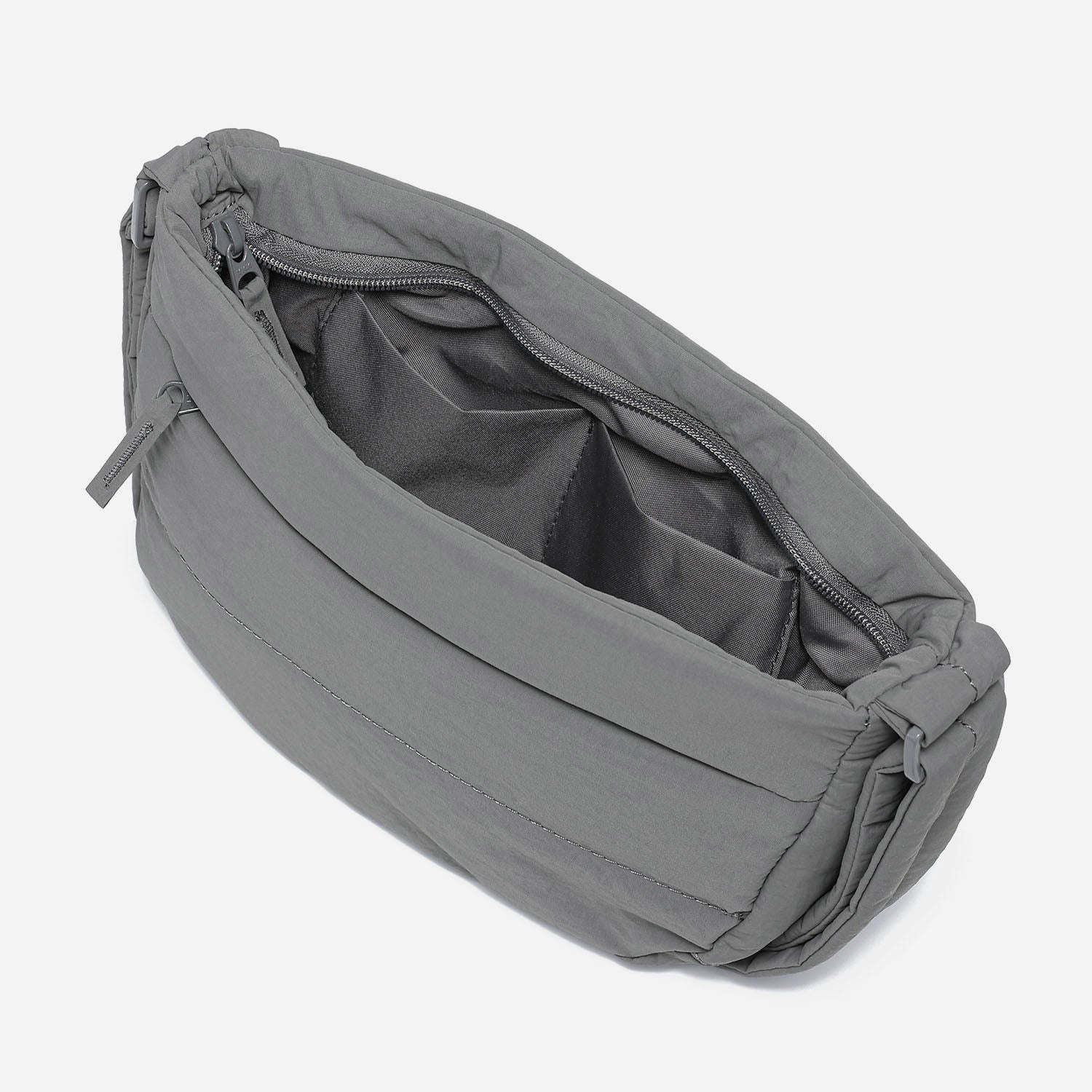 Dude & Bestie - Puff Crossbody Bag (Cold Gray)