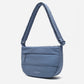 Dude & Bestie Puff Crossbody Bag in Slate Blue