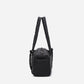 Dude & Bestie Puff Roll Baguette Bag in Black Color