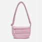 Dude & Bestie Small Puff Crossbody Bag in Baby Pink