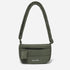 Small Puff Corduroy Crossbody Bag (Moss Green)