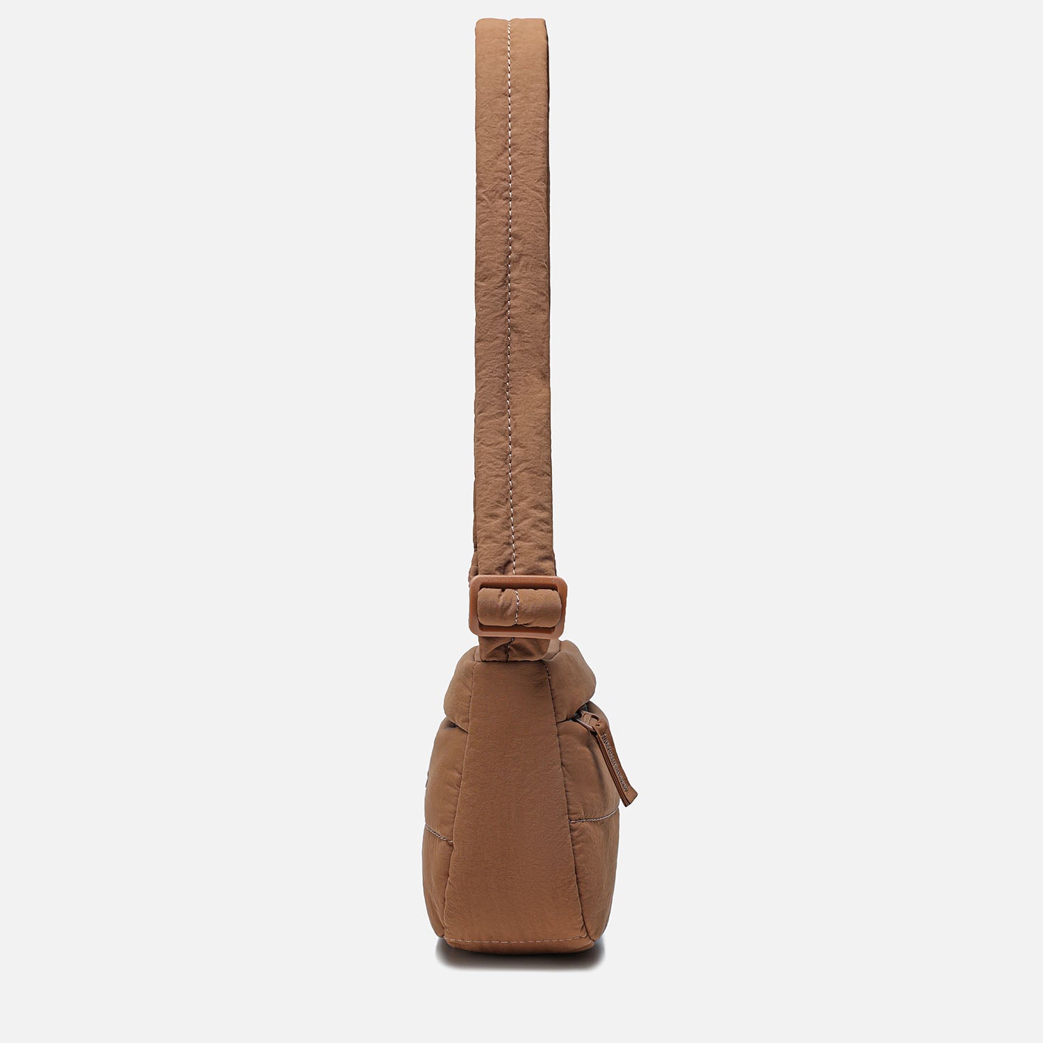 Dude & Bestie Small Puff Crossbody Bag (Mocha Brown)