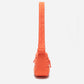 Dude & Bestie Small Puff Crossbody Bag in Bright Orange