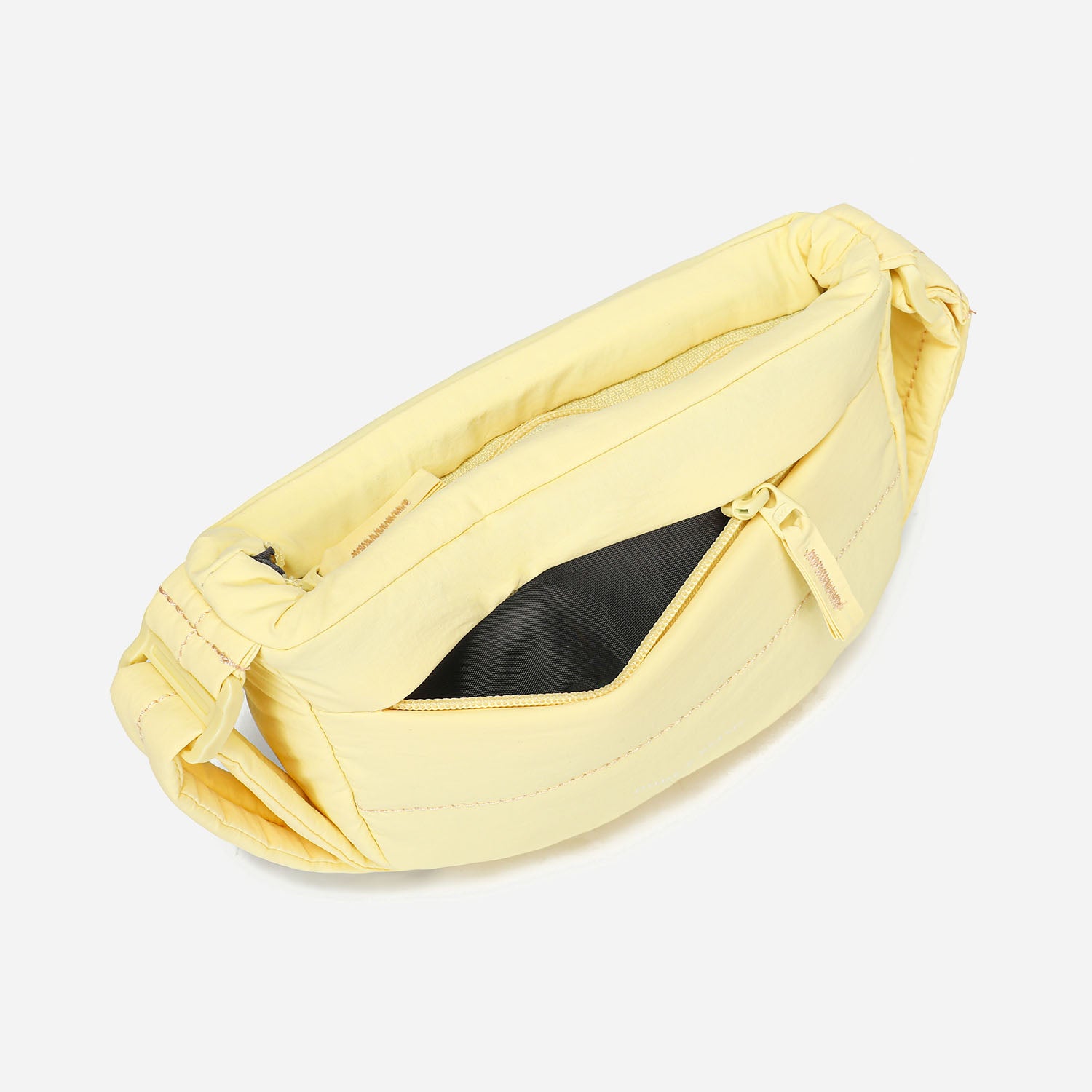 Dude & BestieSmall Puff Crossbody Bag (Pale Yellow)