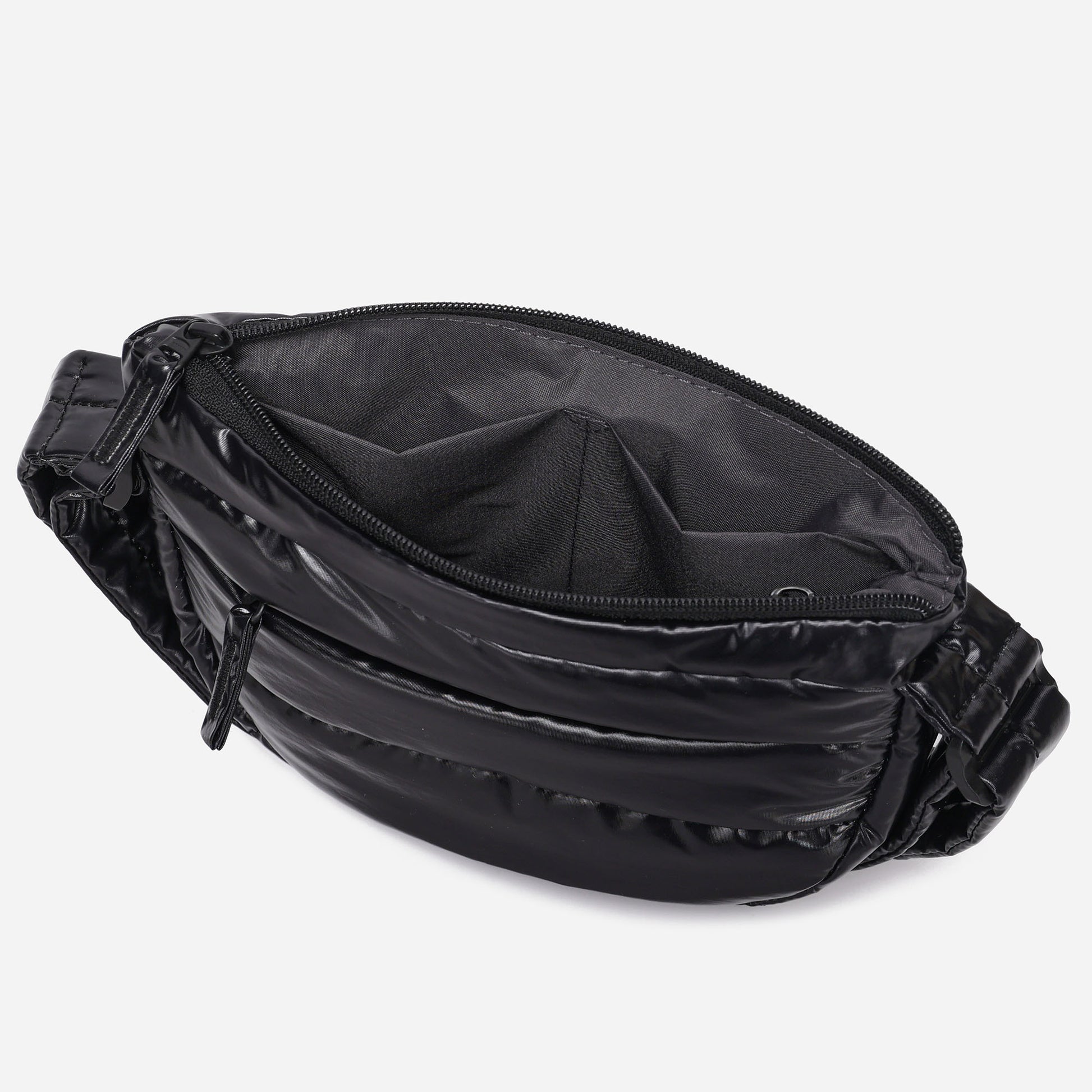 Small Puff Crossbody Bag Polish Series (Black)