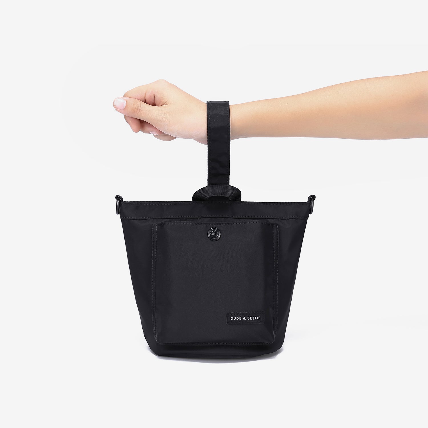 Dude & Bestie Age Bucket Bag - Black