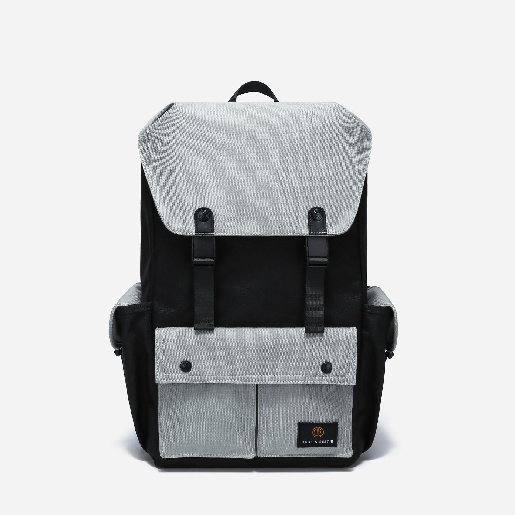 Dude & Bestie Predator Backpack - (Black/LightGray)