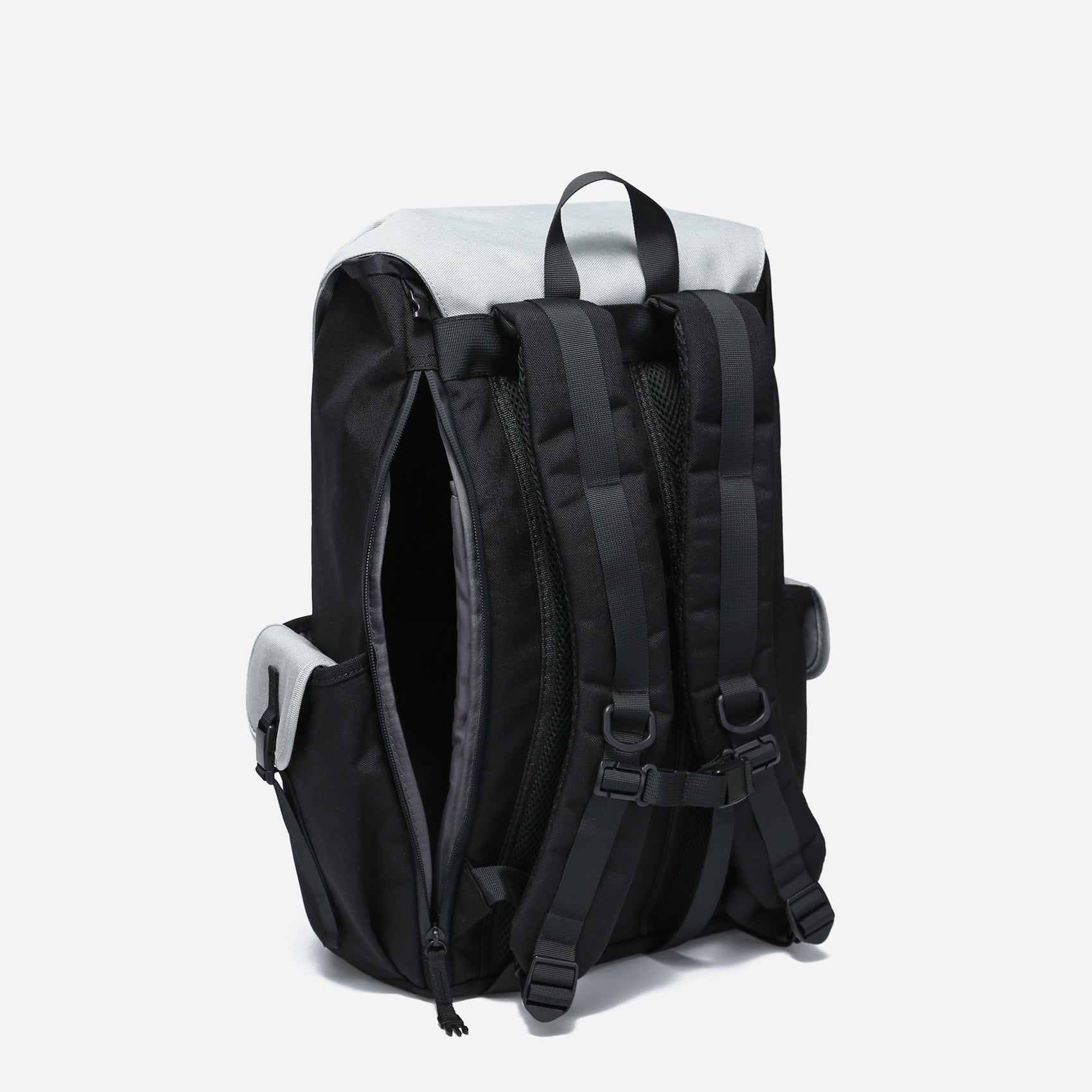 Dude & Bestie Predator Backpack - (Black/LightGray)