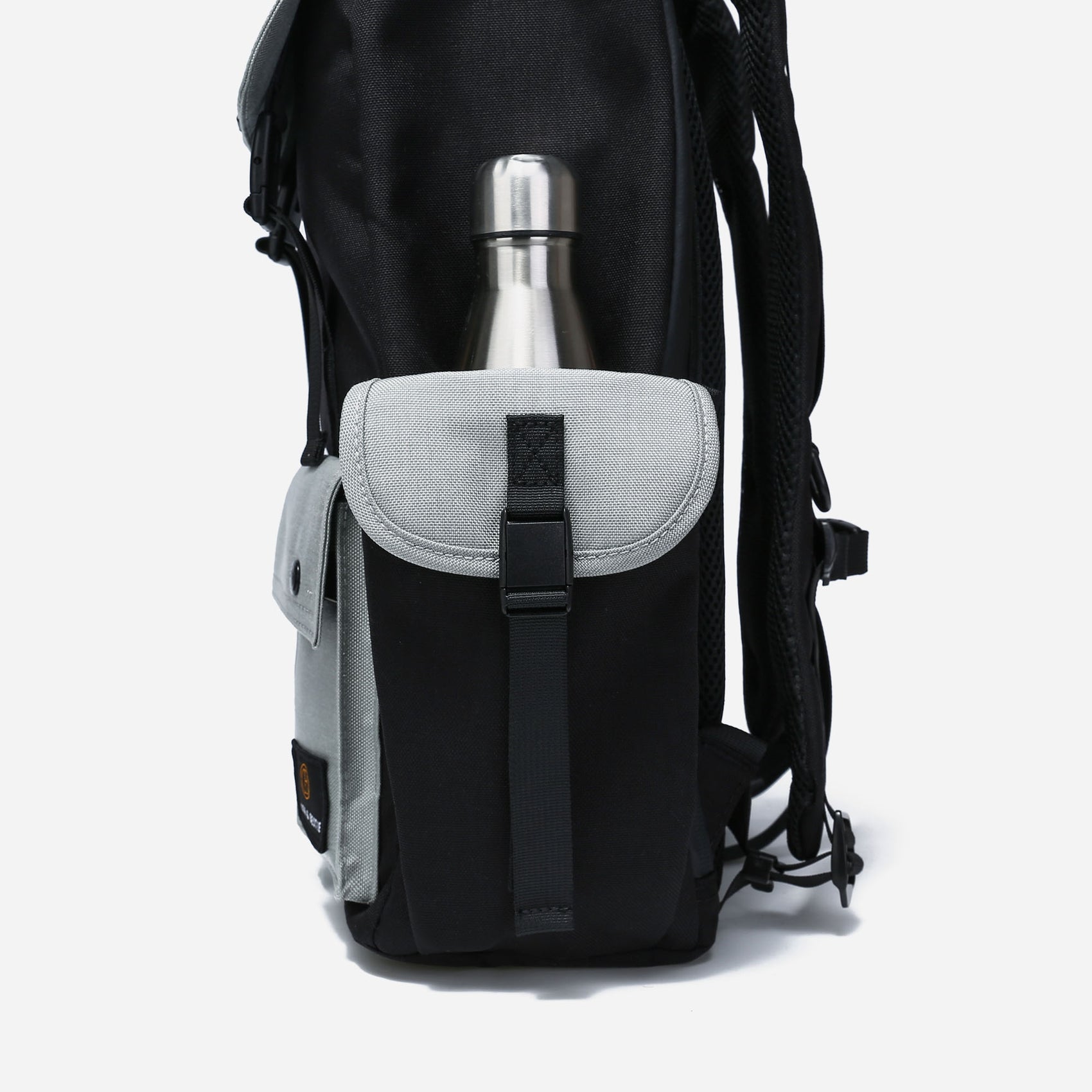 Dude & Bestie Predator Backpack - (Black/LightGray)