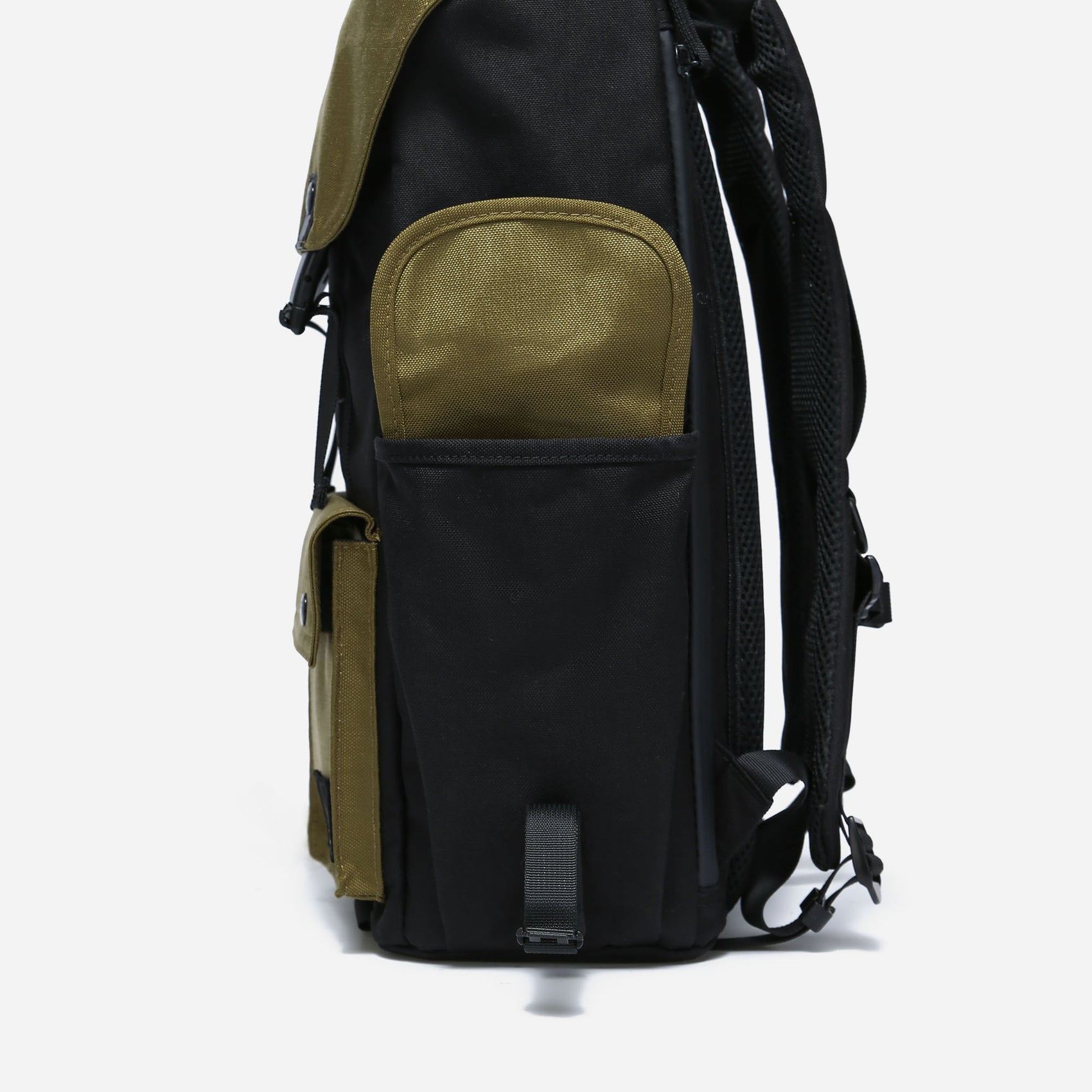 Dude & Bestie Predator Backpack - (Black/Khaki)