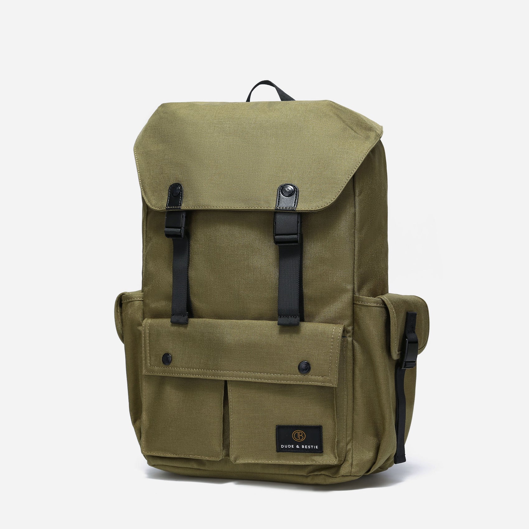 Dude & Bestie Predator Backpack - Khaki Green