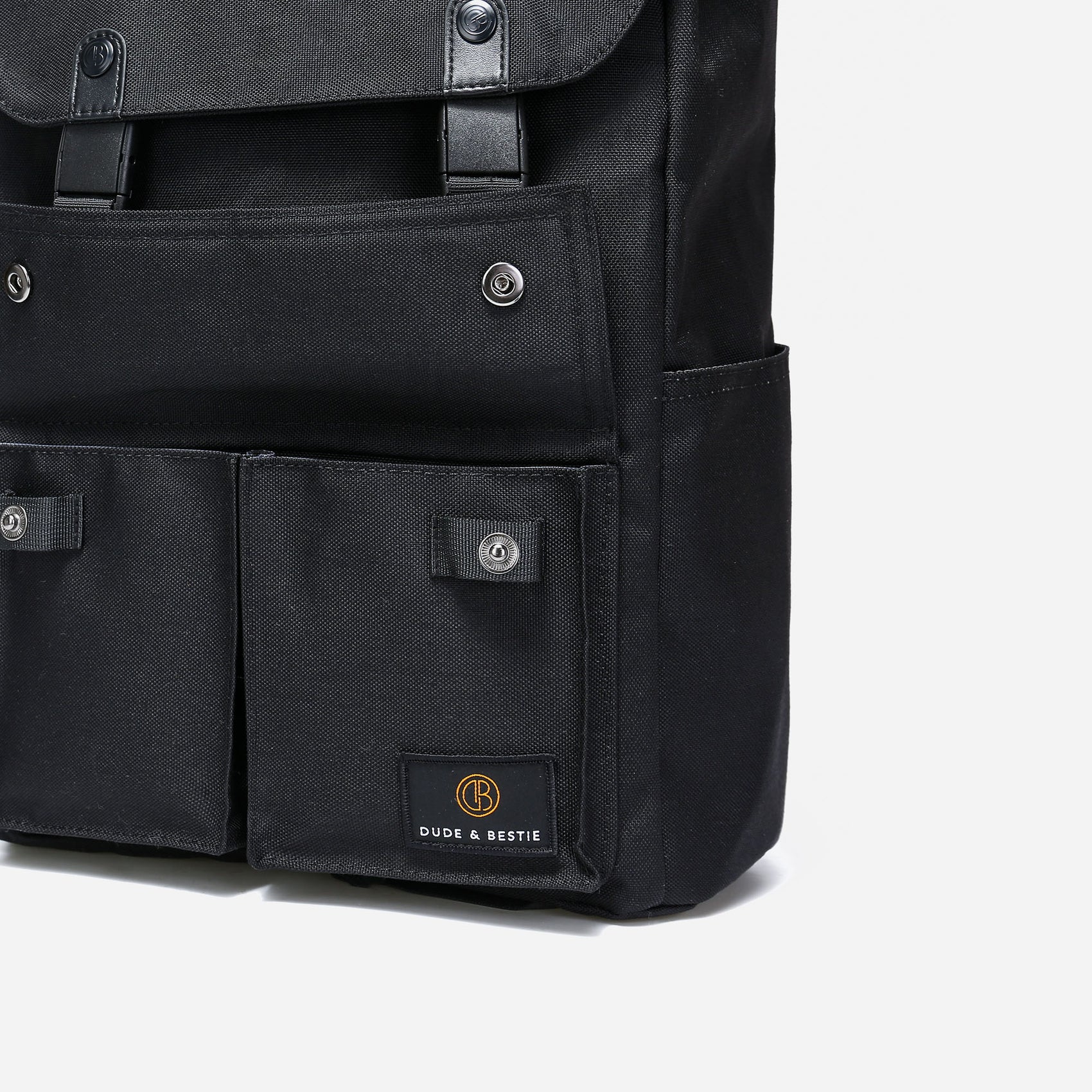 Dude & Bestie Little Predator Backpack - Black