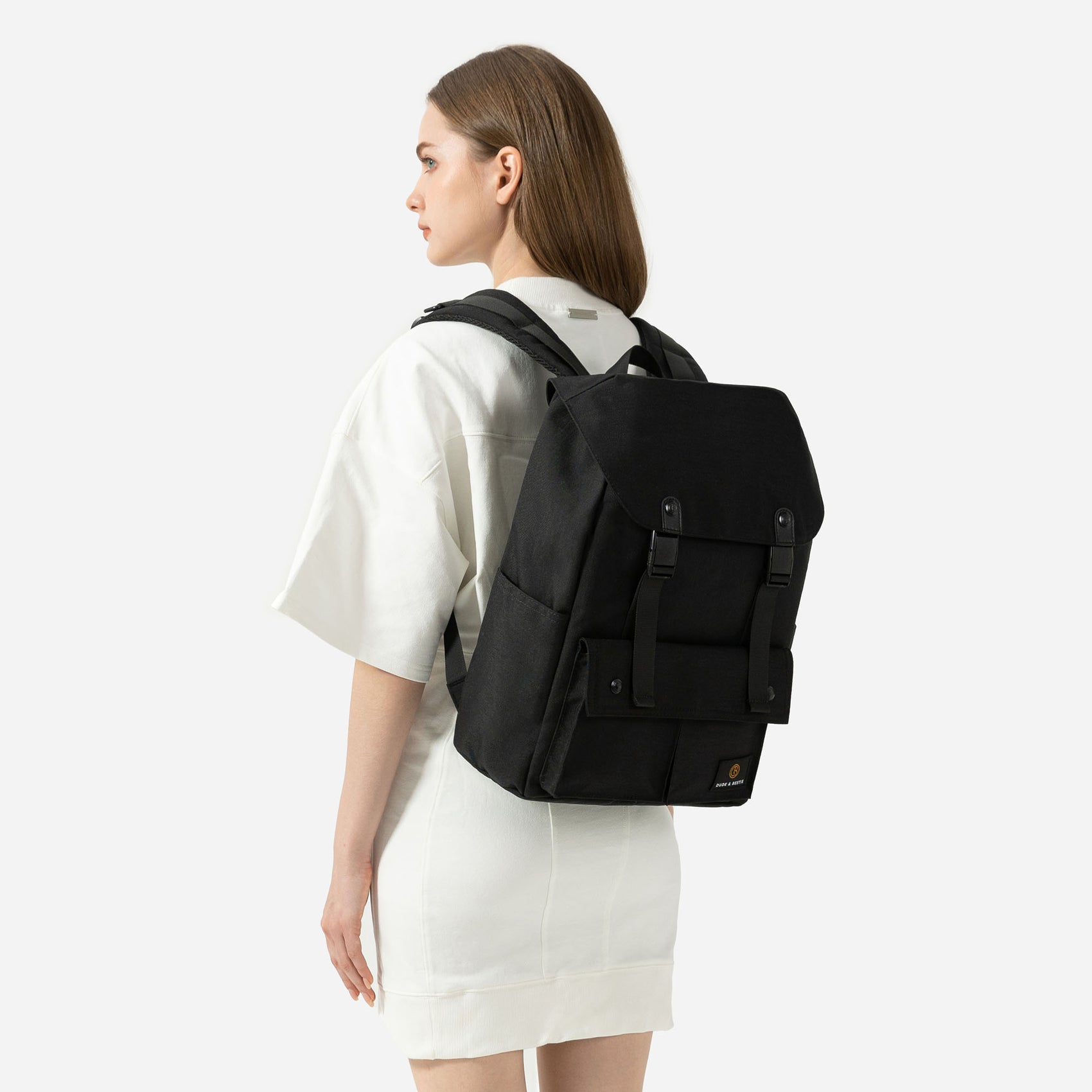 Dude & Bestie Little Predator Backpack - Black