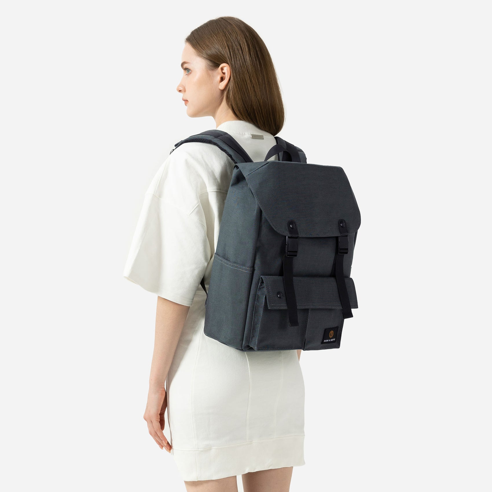 Dude & Bestie Little Predator Backpack - Dark Slate Grey